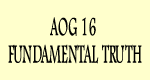 AG Fundamental Truth